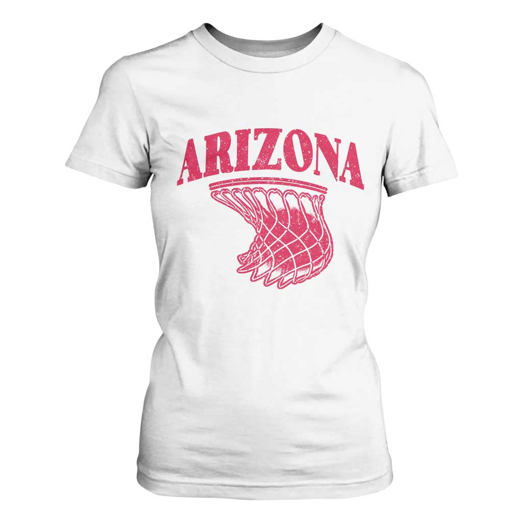Arizona Fan T Shirt For Women Southwest Basketball Sports Lover TS12 White Print Your Wear