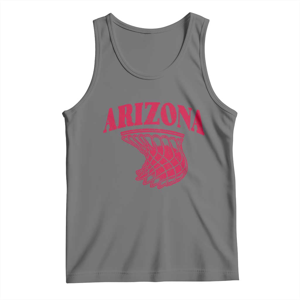 Arizona Fan Tank Top Southwest Basketball Sports Lover TS12 Black Heather Print Your Wear