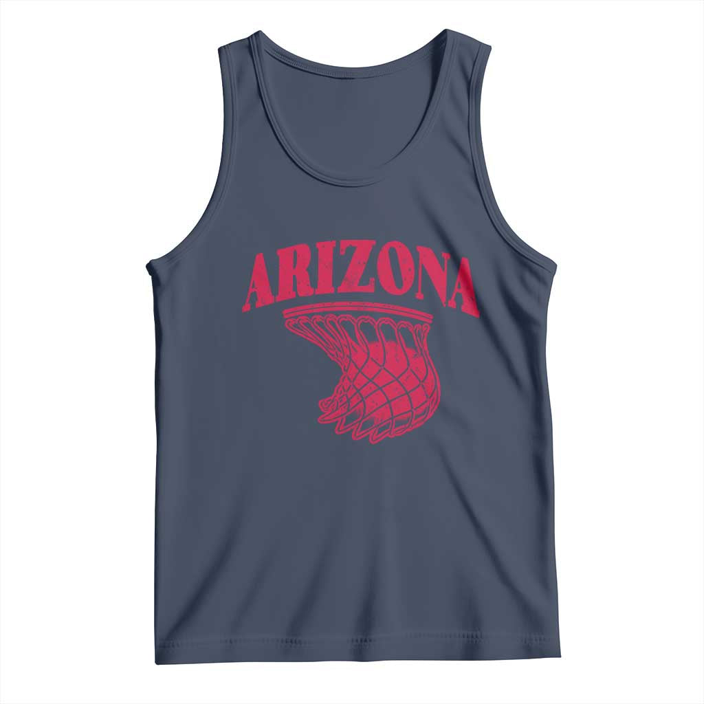 Arizona Fan Tank Top Southwest Basketball Sports Lover TS12 Navy Print Your Wear
