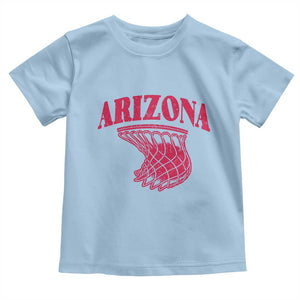 Arizona Fan Toddler T Shirt Southwest Basketball Sports Lover TS12 Light Blue Print Your Wear