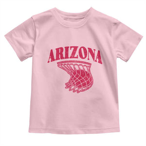 Arizona Fan Toddler T Shirt Southwest Basketball Sports Lover TS12 Light Pink Print Your Wear