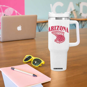 Arizona Fan Tumbler With Handle Southwest Basketball Sports Lover TS12 Print Your Wear
