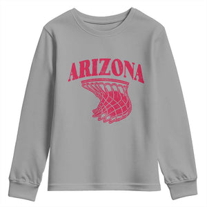 Arizona Fan Youth Sweatshirt Southwest Basketball Sports Lover TS12 Sport Gray Print Your Wear