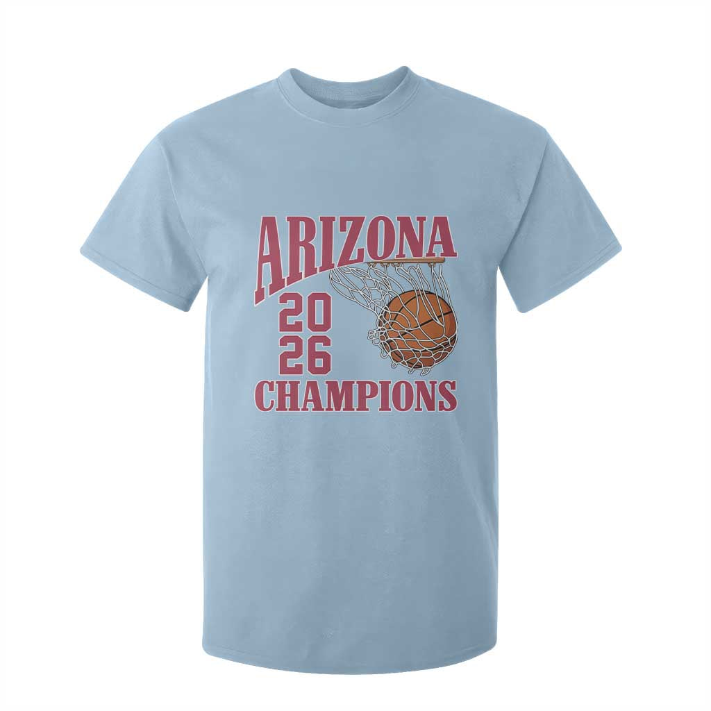 Arizona Champions T Shirt For Kid Gift For Basketball Fan TS12 Light Blue Print Your Wear