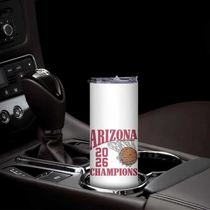 Arizona Champions Skinny Tumbler Gift For Basketball Fan TS12 Print Your Wear