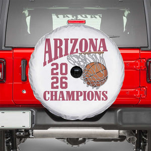 Arizona Champions Spare Tire Cover Gift For Basketball Fan TS12 White Print Your Wear