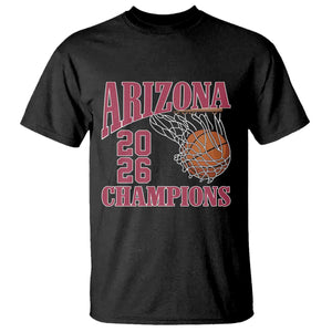 Arizona Champions T Shirt Gift For Basketball Fan TS12 Black Print Your Wear