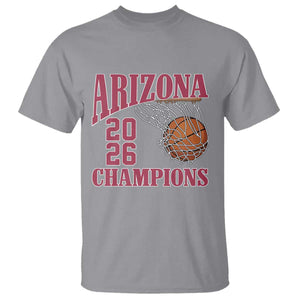 Arizona Champions T Shirt Gift For Basketball Fan TS12 Sport Gray Print Your Wear