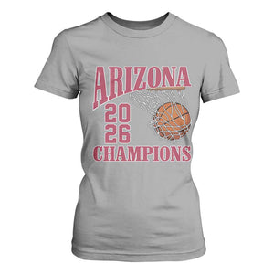 Arizona Champions T Shirt For Women Gift For Basketball Fan TS12 Sport Gray Print Your Wear