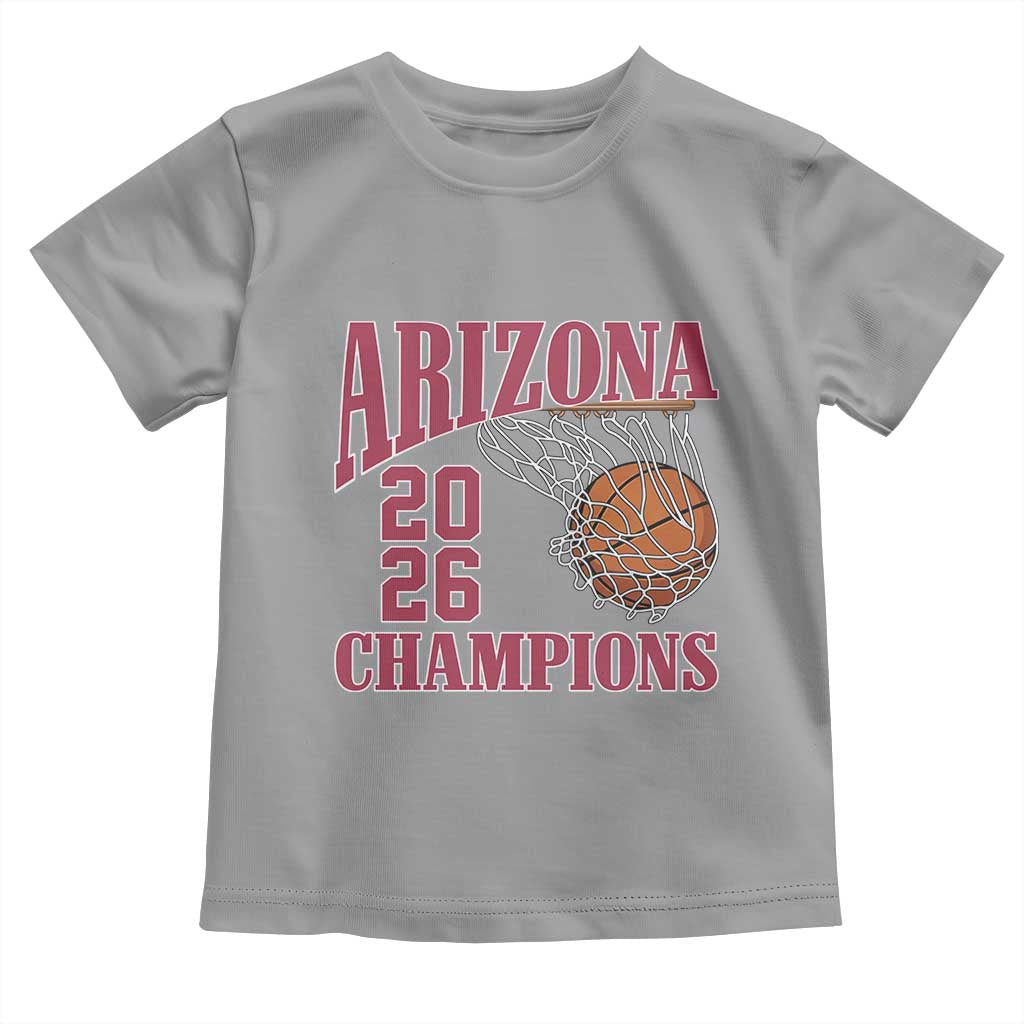Arizona Champions Toddler T Shirt Gift For Basketball Fan TS12 Sport Gray Print Your Wear