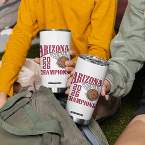 Arizona Champions Tumbler Cup Gift For Basketball Fan TS12 Print Your Wear