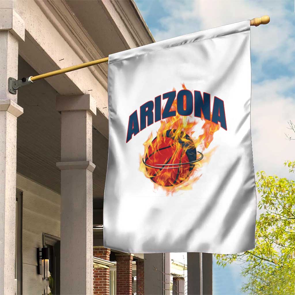Arizona State Pride Garden Flag Flaming Basketball Coach Gift TS12 Print Your Wear