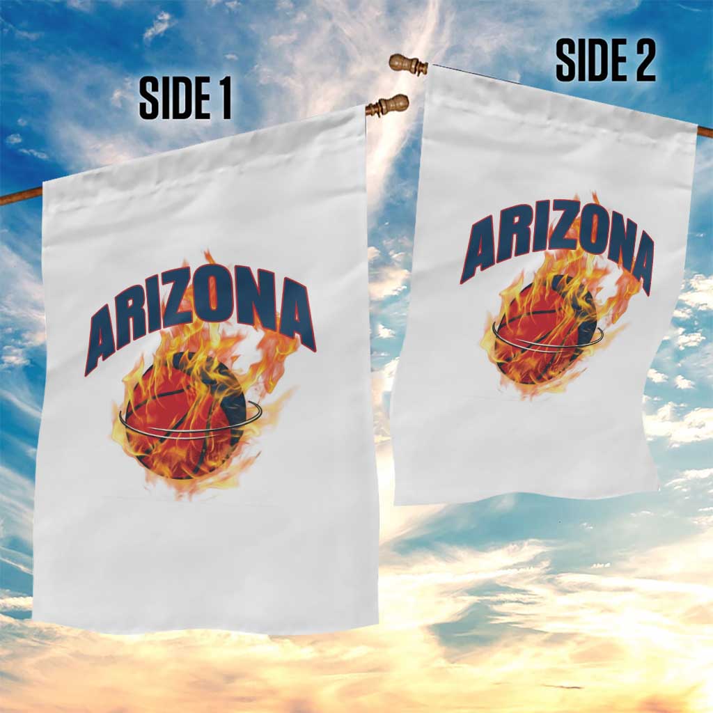 Arizona State Pride Garden Flag Flaming Basketball Coach Gift TS12 Print Your Wear