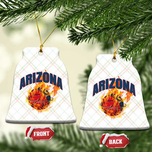 Arizona State Pride Ceramic Ornament Flaming Basketball Coach Gift TS12 Print Your Wear