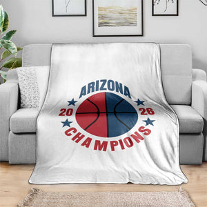 Arizona Champions Pride Throw Blanket Professional Basketball Fan Gift TS12 Print Your Wear