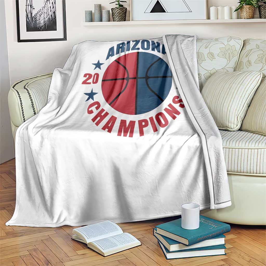 Arizona Champions Pride Throw Blanket Professional Basketball Fan Gift TS12 Print Your Wear
