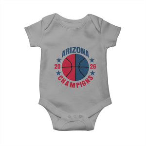 Arizona Champions Pride Baby Onesie Professional Basketball Fan Gift TS12 Sport Gray Print Your Wear