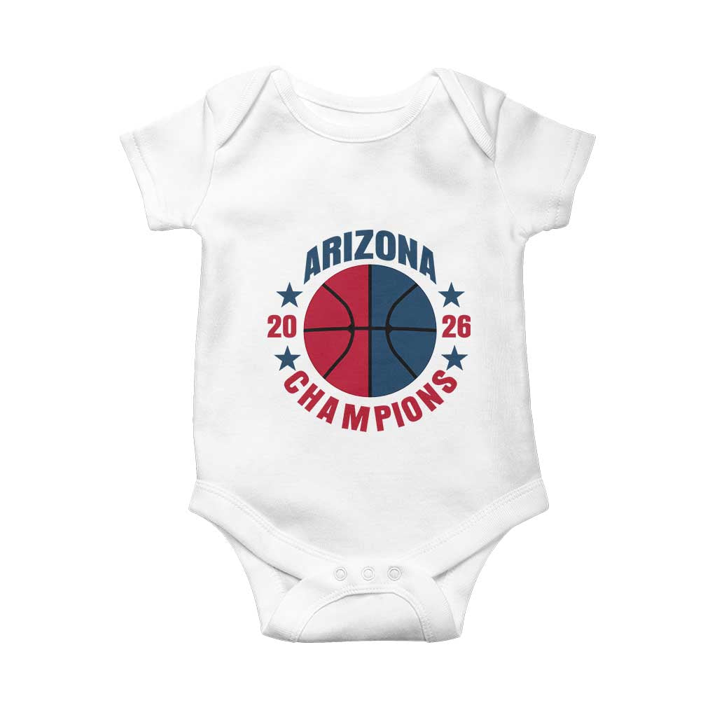 Arizona Champions Pride Baby Onesie Professional Basketball Fan Gift TS12 White Print Your Wear