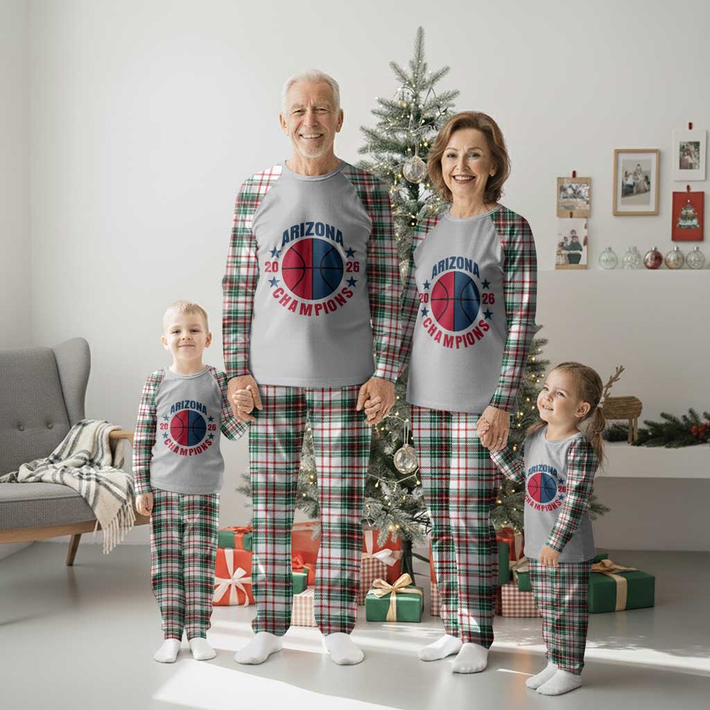 Arizona Champions Pride Plaid Pajama Set Professional Basketball Fan Gift TS12 Christmas Plaid Print Your Wear