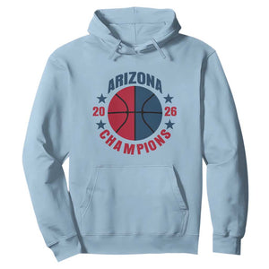 Arizona Champions Pride Hoodie Professional Basketball Fan Gift TS12 Light Blue Print Your Wear