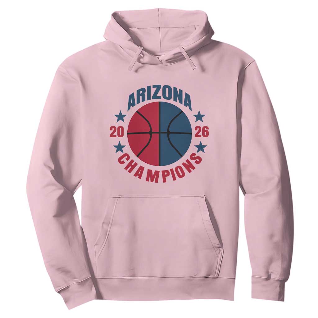 Arizona Champions Pride Hoodie Professional Basketball Fan Gift TS12 Light Pink Print Your Wear