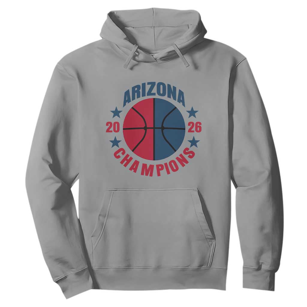Arizona Champions Pride Hoodie Professional Basketball Fan Gift TS12 Sport Gray Print Your Wear