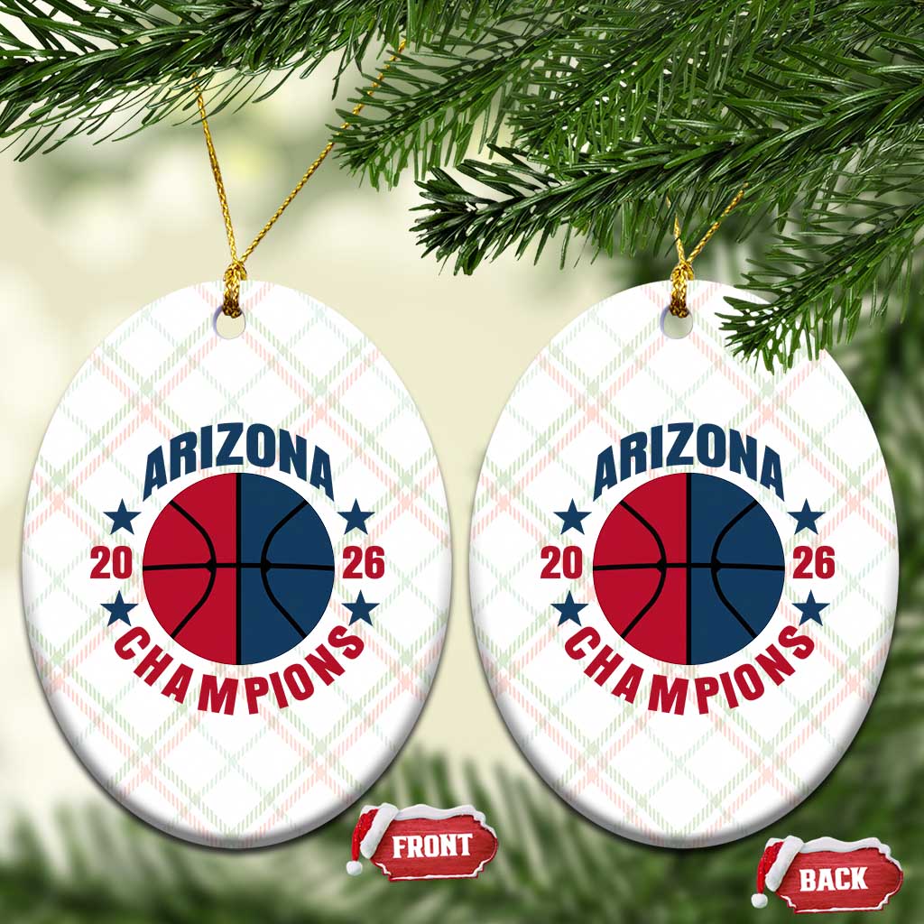 Arizona Champions Pride Ceramic Ornament Professional Basketball Fan Gift TS12 Print Your Wear