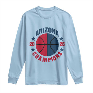 Arizona Champions Pride Long Sleeve Shirt Professional Basketball Fan Gift TS12 Light Blue Print Your Wear