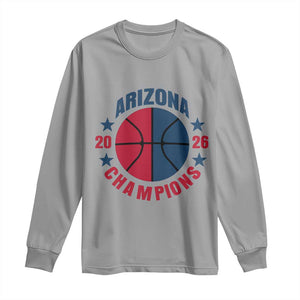 Arizona Champions Pride Long Sleeve Shirt Professional Basketball Fan Gift TS12 Sport Gray Print Your Wear