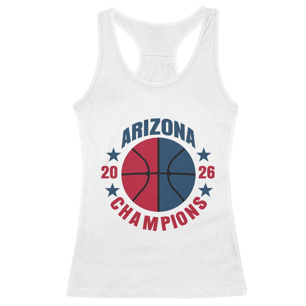 Arizona Champions Pride Racerback Tank Top Professional Basketball Fan Gift TS12 White Print Your Wear
