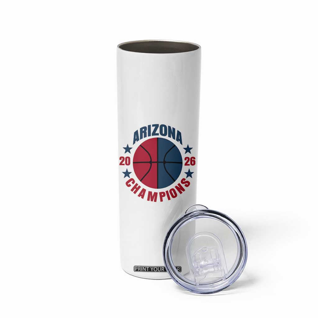 Arizona Champions Pride Skinny Tumbler Professional Basketball Fan Gift TS12 Print Your Wear