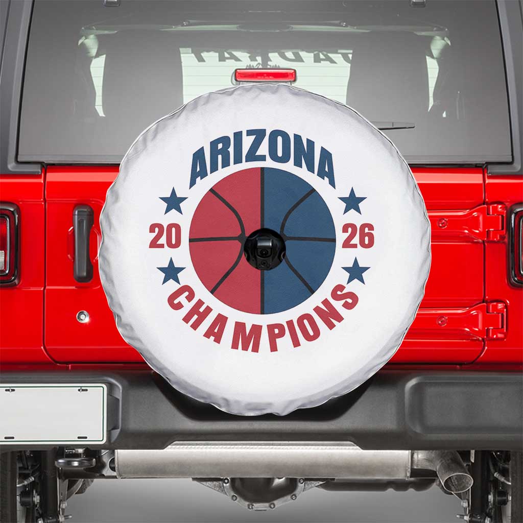 Arizona Champions Pride Spare Tire Cover Professional Basketball Fan Gift TS12 White Print Your Wear