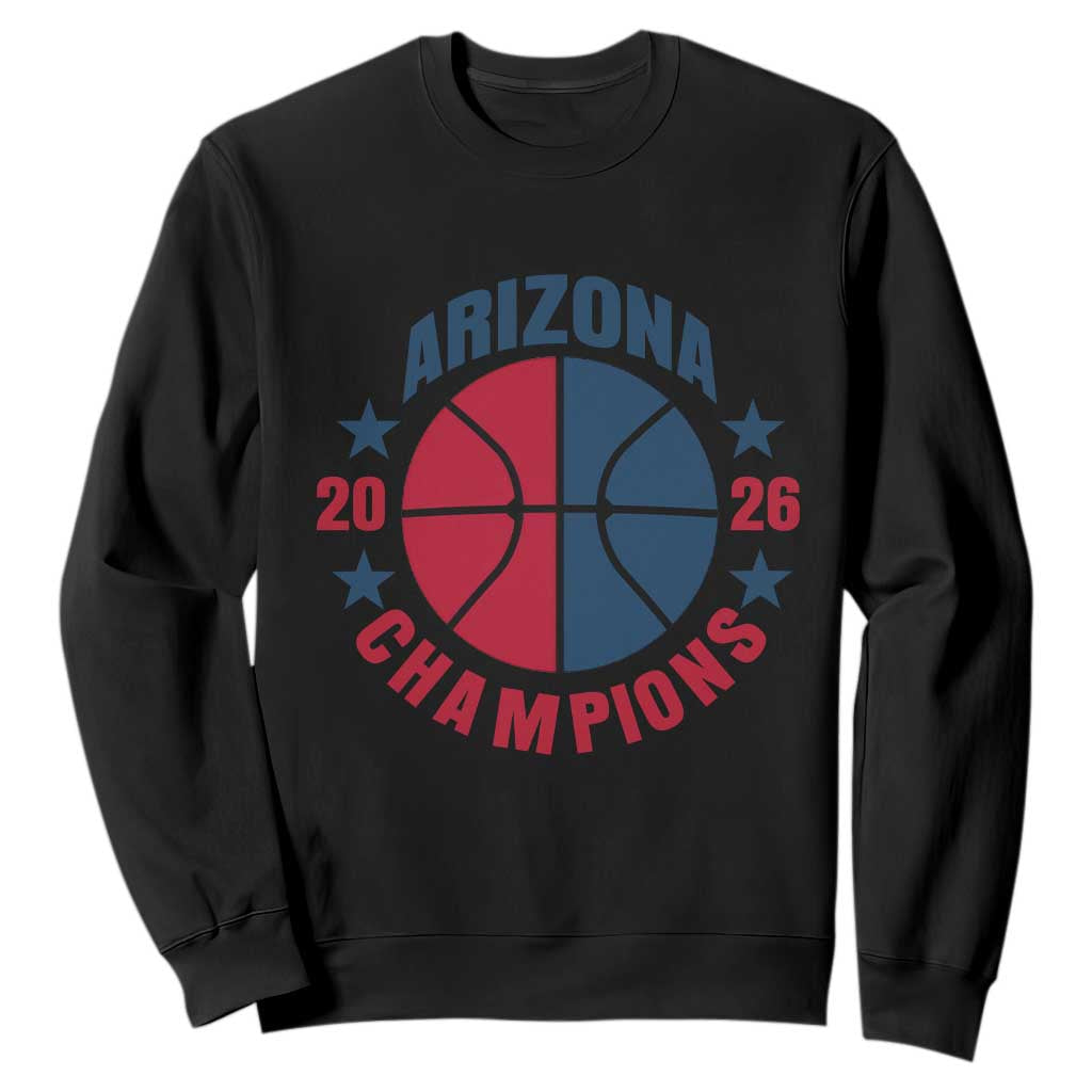 Arizona Champions Pride Sweatshirt Professional Basketball Fan Gift TS12 Black Print Your Wear