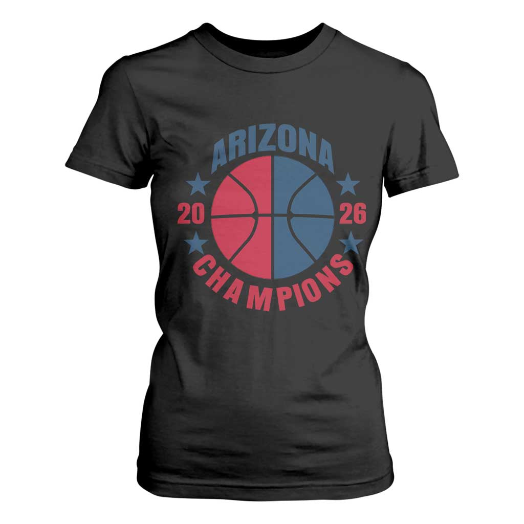 Arizona Champions Pride T Shirt For Women Professional Basketball Fan Gift TS12 Black Print Your Wear