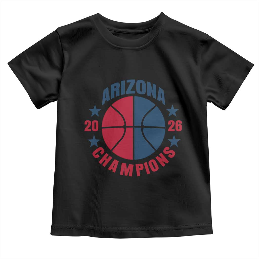 Arizona Champions Pride Toddler T Shirt Professional Basketball Fan Gift TS12 Black Print Your Wear