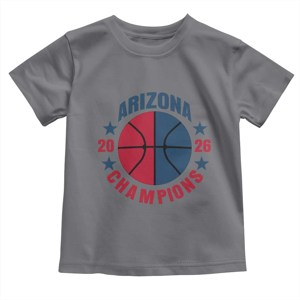 Arizona Champions Pride Toddler T Shirt Professional Basketball Fan Gift TS12 Charcoal Print Your Wear