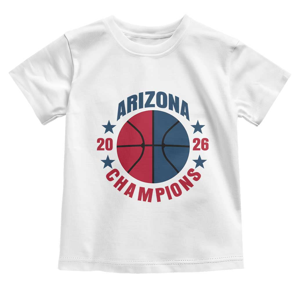 Arizona Champions Pride Toddler T Shirt Professional Basketball Fan Gift TS12 White Print Your Wear