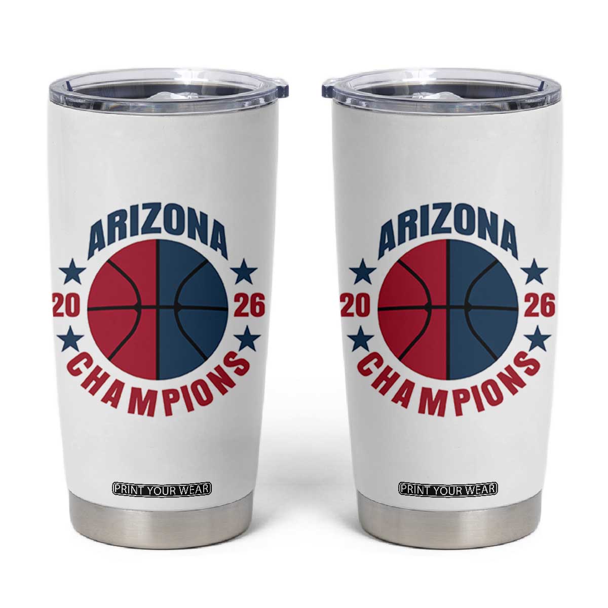 Arizona Champions Pride Tumbler Cup Professional Basketball Fan Gift TS12 White Print Your Wear
