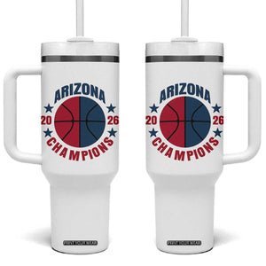 Arizona Champions Pride Tumbler With Handle Professional Basketball Fan Gift TS12 One Size: 40 oz White Print Your Wear