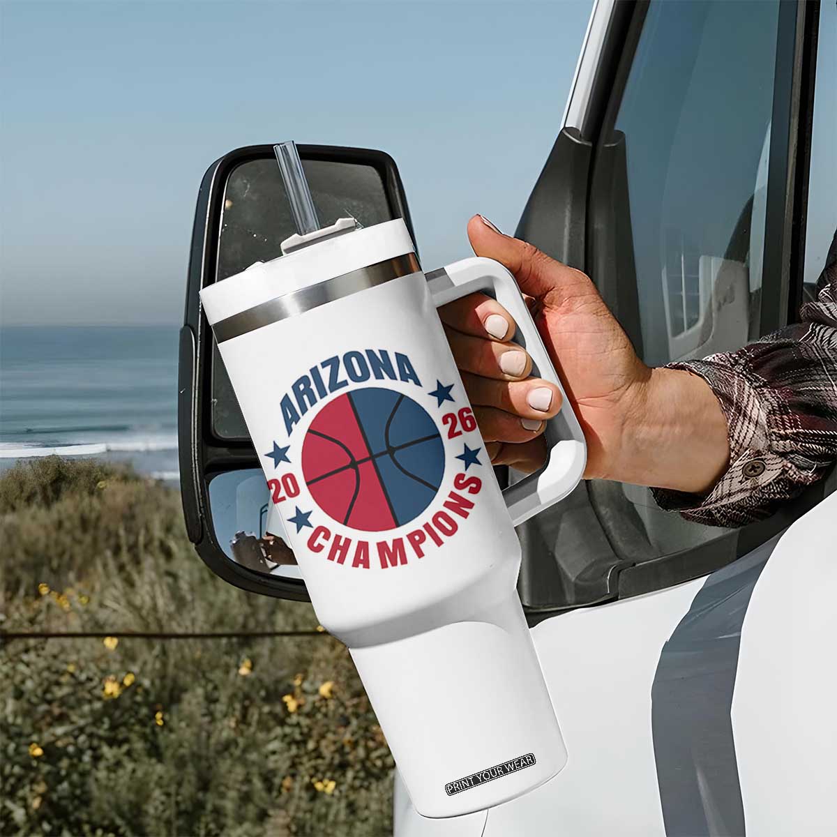 Arizona Champions Pride Tumbler With Handle Professional Basketball Fan Gift TS12 Print Your Wear