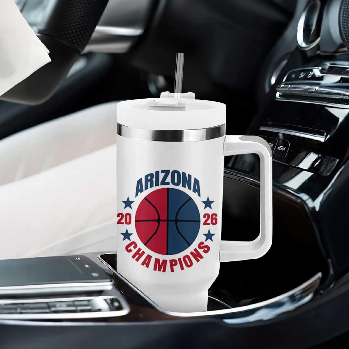 Arizona Champions Pride Tumbler With Handle Professional Basketball Fan Gift TS12 Print Your Wear