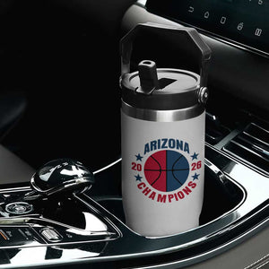 Arizona Champions Pride Flip Straw Tumbler Professional Basketball Fan Gift TS12 Print Your Wear