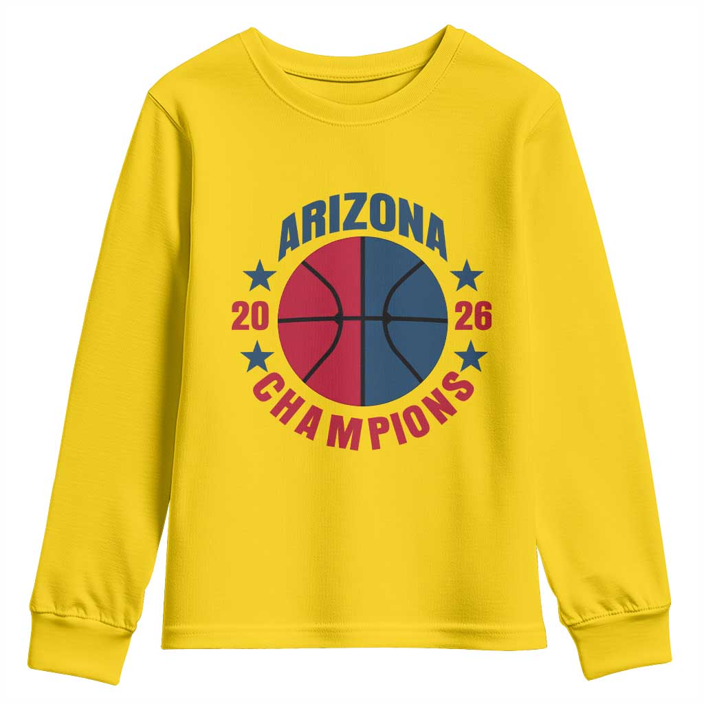 Arizona Champions Pride Youth Sweatshirt Professional Basketball Fan Gift TS12 Daisy Print Your Wear