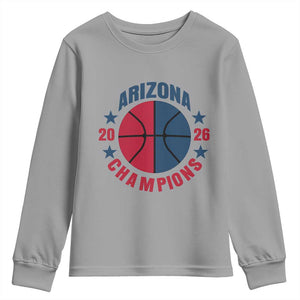 Arizona Champions Pride Youth Sweatshirt Professional Basketball Fan Gift TS12 Sport Gray Print Your Wear