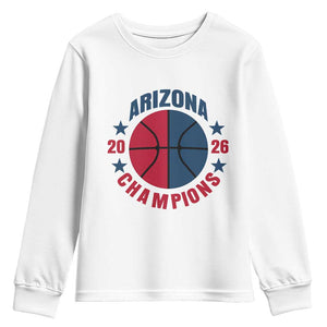 Arizona Champions Pride Youth Sweatshirt Professional Basketball Fan Gift TS12 White Print Your Wear
