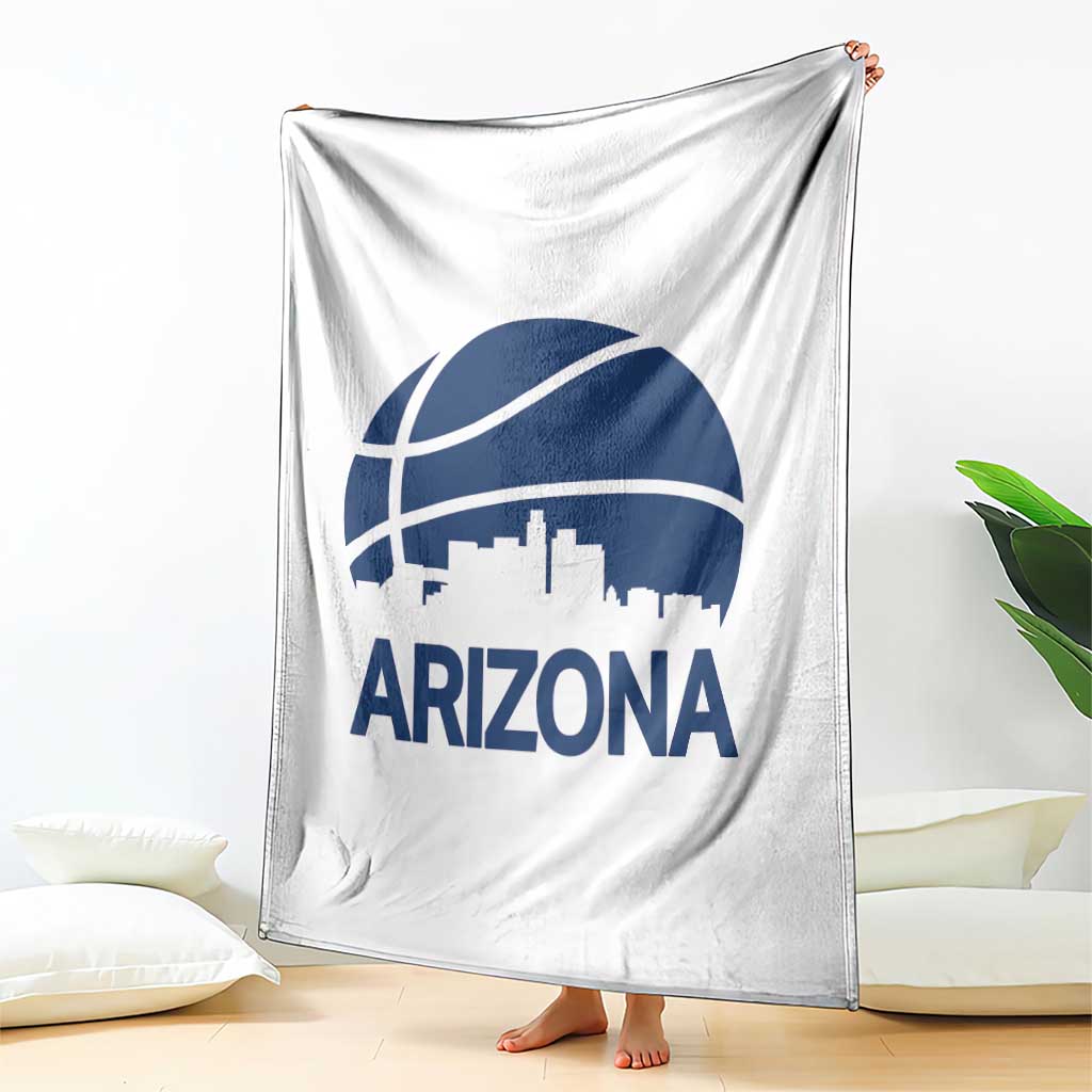 Arizona Skyline Pride Throw Blanket Gift For Basketball Fan TS12 Print Your Wear