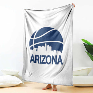 Arizona Skyline Pride Throw Blanket Gift For Basketball Fan TS12 Print Your Wear