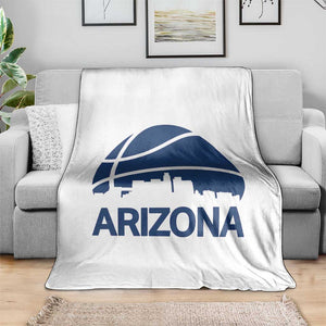 Arizona Skyline Pride Throw Blanket Gift For Basketball Fan TS12 Print Your Wear