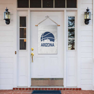 Arizona Skyline Pride Garden Flag Gift For Basketball Fan TS12 Print Your Wear
