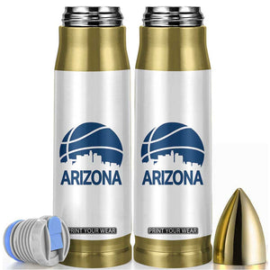Arizona Skyline Pride Bullet Tumbler Gift For Basketball Fan TS12 White Print Your Wear